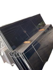 Losas Grandes de Granito Negro Absoluto Pulido BLUE CITY STONES para Encimeras de Cocina, Estilo Moderno, Uso en Pisos, Garantía de 5 Años - Product Image 2