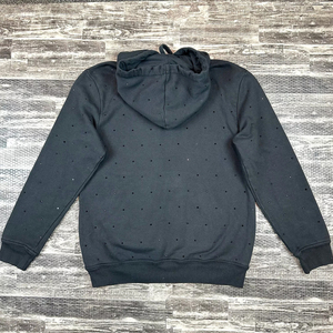 Sweat à capuche vintage pour homme, personnalisé par le fabricant, style streetwear, hiver, extérieur, avec strass - Product Image 4