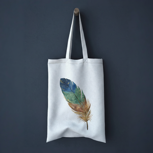 Ajoutez votre propre design avec des sacs fourre-tout doux et légers à motifs personnalisables - Product Image 2
