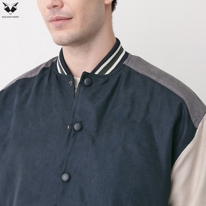 Latest Style Wool Make Your Own High Quality Best Selling Casual Wear Soft Touch Fabric Men Out Door Wear Varsity Jacket - Product Image 6