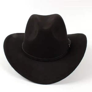 Sombreros de Vaquero de Cuero de Estilo Nuevo, Bajo MOQ, Color Personalizado, Producto Más Vendido - Product Image 1