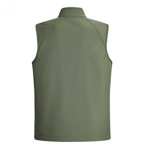 Gilet Unisex Antivento per Trekking, Nuovo Modello Autunno-Estate, <span class=keywords><strong>Senza</strong></span> Membrana, <span class=keywords><strong>Collo</strong></span> Alto, Tinta Unita - Product Image 3