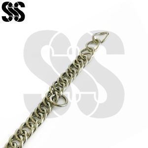 Chaîne de bridage pour cheval en acier inoxydable avec deux crochets et double maillon, durable, résistante à la rouille, de haute qualité, entièrement personnalisable - Product Image 6