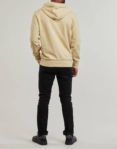 Sudadera con capucha extragrande personalizada de alta calidad, color sólido, con impresión de logotipo personalizado para marcas de ropa urbana. - Product Image 3