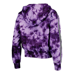Custom Logo <b>Purple</b> <b>Tie</b> Dye Hooded Windbreaker Men's Jacket 100% Nylon Windbreaker Reflective Stripe Streetwear Zip Up Outerwear - Product Image 3