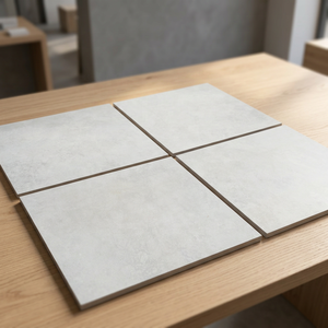 Carreaux de sol en porcelaine extérieure R11 Cementino ASH Realgres 24x24, aspect granit rustique brut, gris robuste, 20 mm, pour hall - Product Image 4