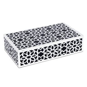 Caja de incrustaciones de hueso hecha a mano de lujo India Tamaño y patrón personalizados Perfecto para joyería, accesorios y exhibición decorativa para el hogar - Product Image 6
