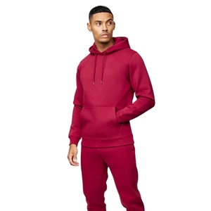 เสื้อฮู้ดผู้ชายแบบสั้นผ้าคอตตอนแบบไม่มีสาย - Product Image 1