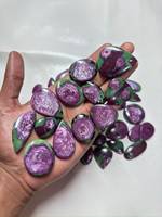 Pierre précieuse Zoisite Rubis Étoilé de haute qualité, meilleur prix, pierre précieuse en vrac, vente en gros, pierre de bijouterie de formes variées
