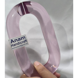 Adornos de Pared de Cadena Acrílica Modernos Personalizados, Hechos a Mano, Adornos Colgantes de Resina Modernos para Decoración del Hogar, Listos para el Festival Diwali - Product Image 1