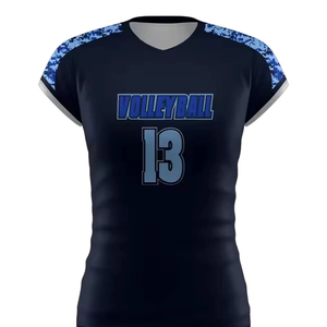 Camiseta de Voleibol al Por Mayor para Hombre y Mujer, Diseño Personalizado Sublimado, Servicio OEM - Product Image 2