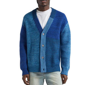 Cardigan pour homme en tricot doux à manches longues, décontracté, à porter au quotidien, pull d'hiver tendance pour homme - Product Image 1