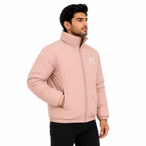 Men's Casual Padded <b>Jacket</b> Full Zip Stand Collar Warm Winter Outdoor Fashion Puffer Men's <b>Jackets</b> Streetwear Puffer <b>Jacket</b> OEM - Product Image 2