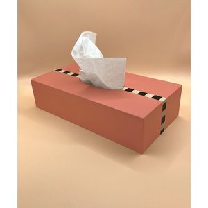 Porte-serviettes en MDF au look moderne, durable et écologique pour les boîtes à mouchoirs de salle à manger contemporaines - Product Image 3