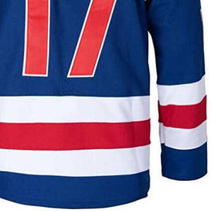 Jersey de Hockey sobre Hielo OEM Care Master, Transpirable, 100% Poliéster, Impresión Digital, Correa Ajustable, Mangas Largas, Unisex, Adulto, Deportivo - Product Image 6