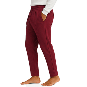 <b>Mens</b> Modern Waffle Knit Trousers <b>Slim</b> <b>Fit</b> Casual Textured <b>Jogger</b> Pants Elastic Waist Drawstring Custom Streetwear Bottom <b>Mens</b> - Product Image 5