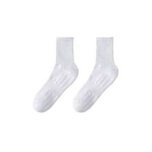 Pure Cotton <b>Socks</b> Men's Sports <b>Running</b> <b>Socks</b> Mid Calf Towel Soled Thickened Basketball <b>Socks</b> Short <b>Socks</b> Long <b>Socks</b> - Product Image 2