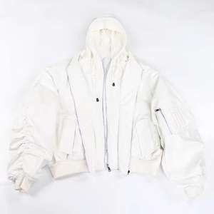 Chaqueta Bomber Personalizada NESTA SPORTS para Hombre, Chaqueta de Motociclista de Cuero PU Cortavientos, Chaqueta Urbana de Alta Calidad - Product Image 5