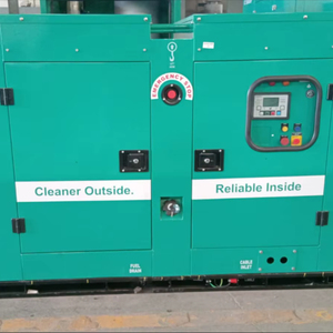 For 40KVA/32KW <b>Silent</b> Diesel <b>Generator</b> Set Auto Start 90% Efficiency 415V Stamford Alternator 50/60Hz Air Cooling System - Product Image 1