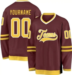 Jersey de hockey sobre hielo de nuevo estilo con MOQ bajo, servicio OEM, diseño personalizado, el más vendido por Alexandria Industries - Product Image 2