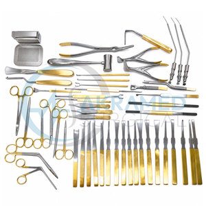 Ensemble d'instruments de rhinoplastie de qualité supérieure Akramed Surgical, 50 pièces, en acier inoxydable, kit de chirurgie plastique nasale ORL, certifié CE ISO13485 - Product Image 2