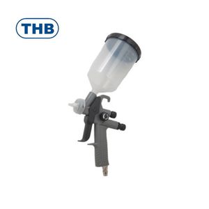 Pressure Regulating Gravity Feed HVLP 600cc OEM Car Wash Spray Gun 200mm Spray Distance plastic body Disposable Gun Pot - Product Image 1