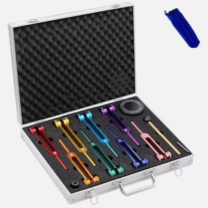 Juego de diapones de alta calidad MARS, 7 diapones de chakra con estuche. - Product Image 1