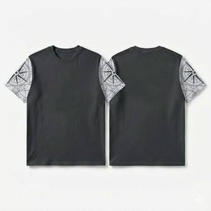 Camiseta Deportiva Lisa para Hombre, Manga Corta, Tejido Transpirable, Color Sólido, Camiseta Básica para Entrenamiento, Camisetas para Hombre al por Mayor - Product Image 4