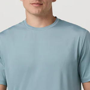 T-shirt pour homme à coupe décontractée et confortable, manches courtes, service OEM, prix d'usine pour les commandes en gros, col rond, tissu doux - Product Image 2