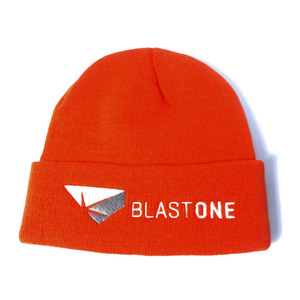 Gorro Unisex de Acrílico Naranja, Tejido Acanalado, Diseño Cálido y Casual para Invierno, Ajustable para Adultos - Product Image 2