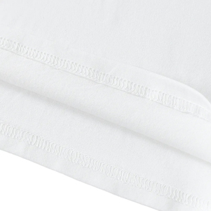 Boxy Fit Men's 100% Organic Cotton T-shirt 280gsm <b>Drop</b> Shoulder Oversized Contrast Stitch Knitted Custom Logo Embroidered Print - Product Image 5