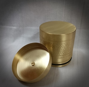 Luxury Heritage Brass Jar for <b>Wedding</b> - Product Image 4