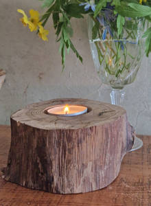 Decorative Wood T-Light Holder with Unique Design for Christmas Home Interiors Parties & Stylish Gifting - Product Image 6