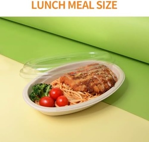 Emballage alimentaire jetable de qualité supérieure pour burritos, 26 oz, avec couvercle, pour la livraison et la restauration, idéal pour les restaurants très occupés 2026 - Product Image 2