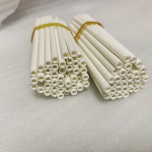 Kunden spezifische hochreine MgO-Rohre Hoch temperatur beständige Isolierung Korrosions beständigkeit Magnesium oxid rohre <span class=keywords><strong>Magnesia</strong></span>-Schneiden - Product Image 2