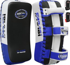 Farabi Custom Logo Fully Customized Muay Thai Kickboxing Target Pads PU Leather Boxing Training MMA Pad Set Breathable - Product Image 1