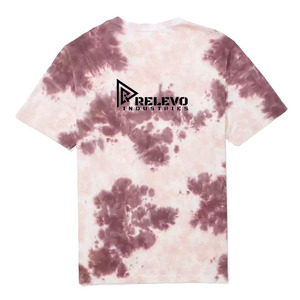 T-shirt en tissu tissé tie-dye pour hommes en gros – Personnalisable, vêtement décontracté tendance - Product Image 5