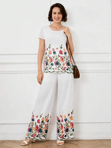 เสื้อครอปสั้นลายปักสำหรับผู้หญิง คอลเลคชั่นฤดูร้อนใหม่ เหมาะสำหรับใส่ทำงานและใส่ลำลอง ราคาขายส่ง งานแฮนด์เมด - Product Image 5