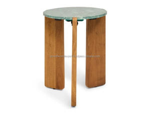 elegant walnut finish side table designer wooden side table small living room side table walnut living room furniture table 2026 - Product Image 2