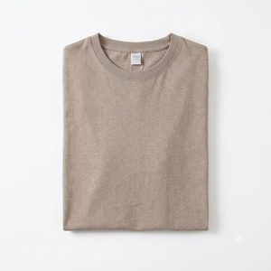 Camiseta estampada para hombre, informal, de manga corta, 100 % algodón, con logotipo personalizado, cuello redondo, camiseta de moda al por mayor - Product Image 5