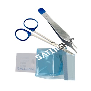 Lot de 3 instruments chirurgicaux stériles à usage unique, kit d'instruments fins de haute qualité, certifié CE pour les hôpitaux et les cliniques - Product Image 3