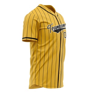 Camiseta de béisbol para hombre, uniforme de equipo profesional, ropa deportiva de poliéster de secado rápido para hombre - Product Image 3