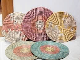 Handmade Natural Seagrass <b>Tablecloth</b> Woven With Water Hyacinth Eco-friendly Minimalist - Product Image 5