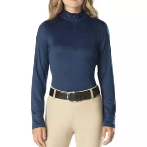 NUEVA Camiseta de Manga Larga para Montar a Caballo para Mujer, Ajuste Elástico y Absorción de Humedad, Camiseta Interior para Montar a Caballo de Alexandria Industrie - Product Image 1