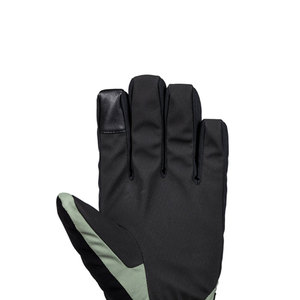 Guantes de Esquí Unisex de Dedo Completo, Impermeables, de Poliéster, con Aislamiento Térmico, para Actividades al Aire Libre en Invierno, Verde y Negro - Product Image 3