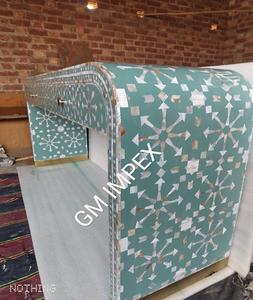 Table console élégante fabriquée à la main Unique en laiton Animal nautique complexe incrustation d'os meilleur prix meubles de décoration pour la maison pour vivre - Product Image 2