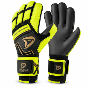 Guantes de Entrenamiento para Portero de Fútbol Dravelle Wasabi Grip, Látex Adhesivo, Proveedor de Equipo de Práctica - Product Image 2