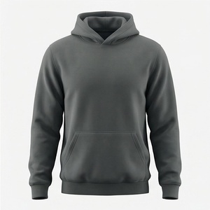 Sweat-shirt à capuche streetwear de qualité supérieure en coton premium, style urbain tendance pour l'hiver, brodé, coupe classique - Product Image 1