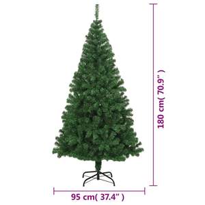 6 ft albero di natale artificiale verde con rami in PVC spessi alberi di natale categoria di prodotto - Product Image 6