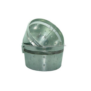 Ensemble de jardinières de conception de luxe en métal haut de gamme de six pièces pour accessoires de plantes florales de jardin et de restaurant à la maison - Product Image 3